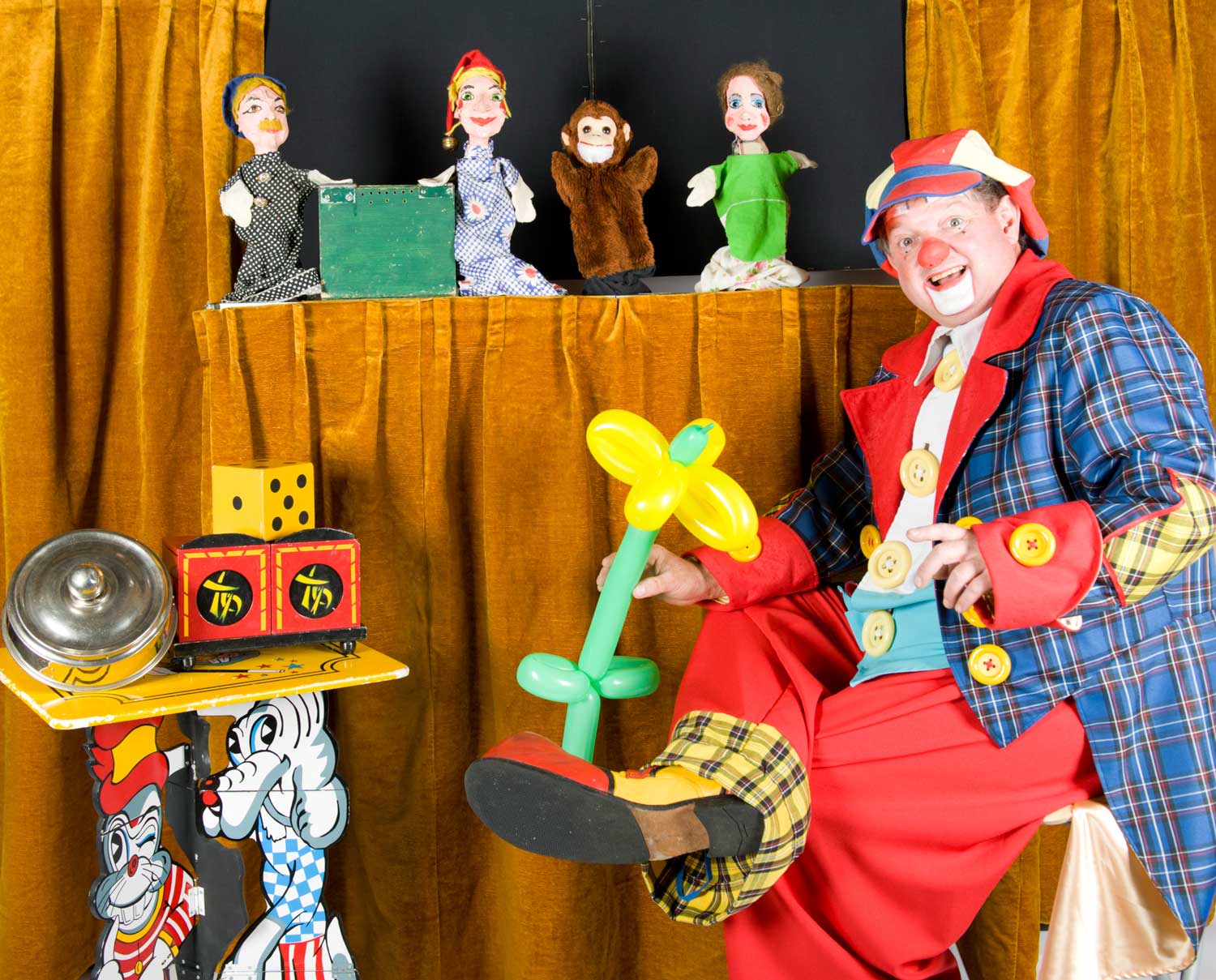 Bobo de clown de leukste Clown van Den Haag